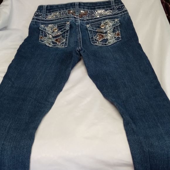 Girls size 12 Revolt jeans - Picture 3 of 5